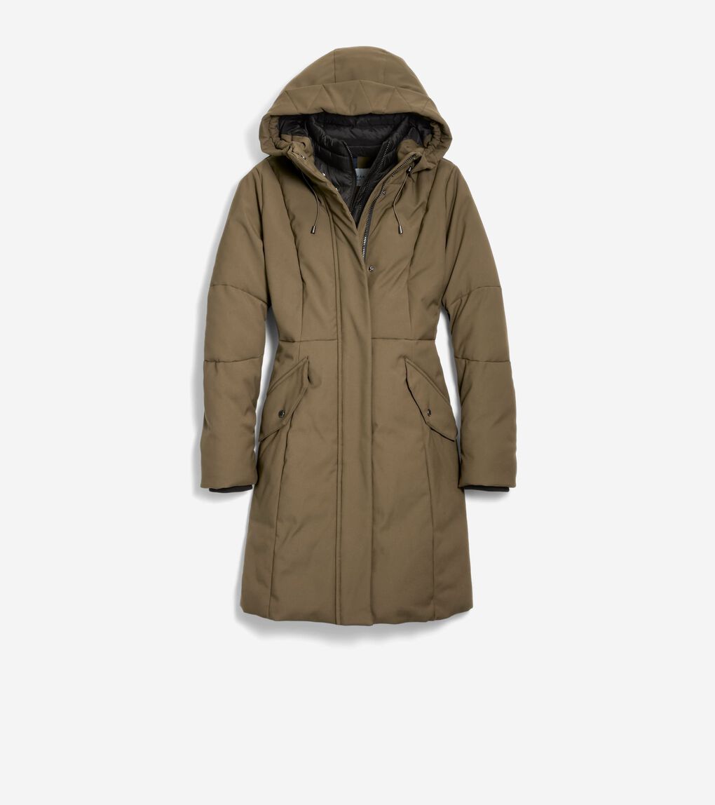 WATER RESTISTANT STRETCH TWILL PARKA